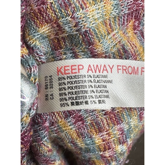 Anthropologie Daily Practice Open Back Flouncy Pullover Top Ribbed Space Dyed XS - Picture 9 of 11